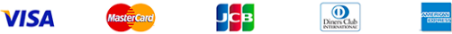 Visa/MasterCard/JCB/Diners/American Express