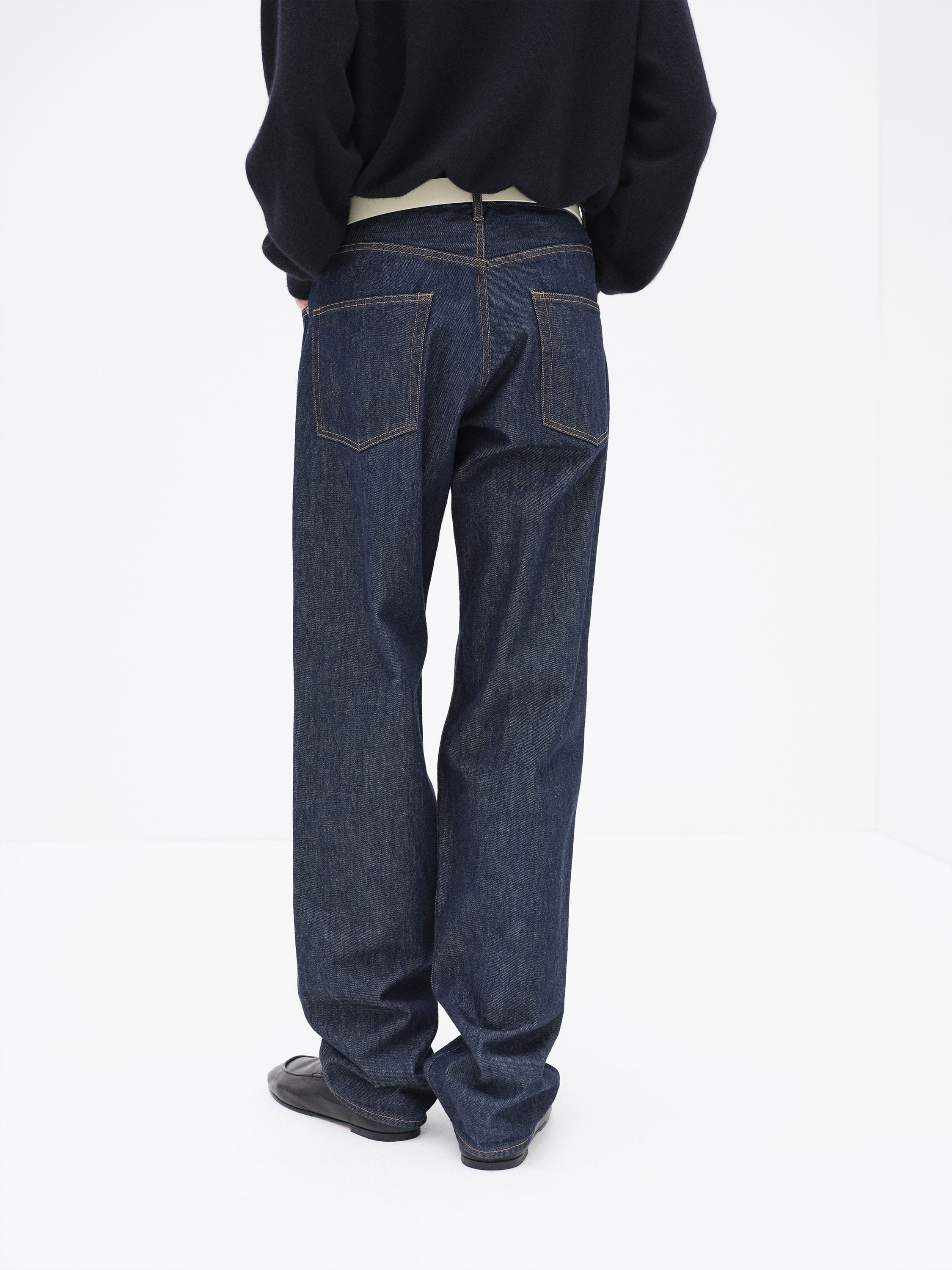 HARD TWIST DENIM WIDE PANTS 詳細画像 INDIGO 4