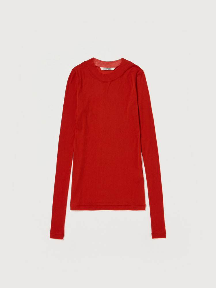 SUPER HIGH GAUGE SHEER RIB L/S TEE