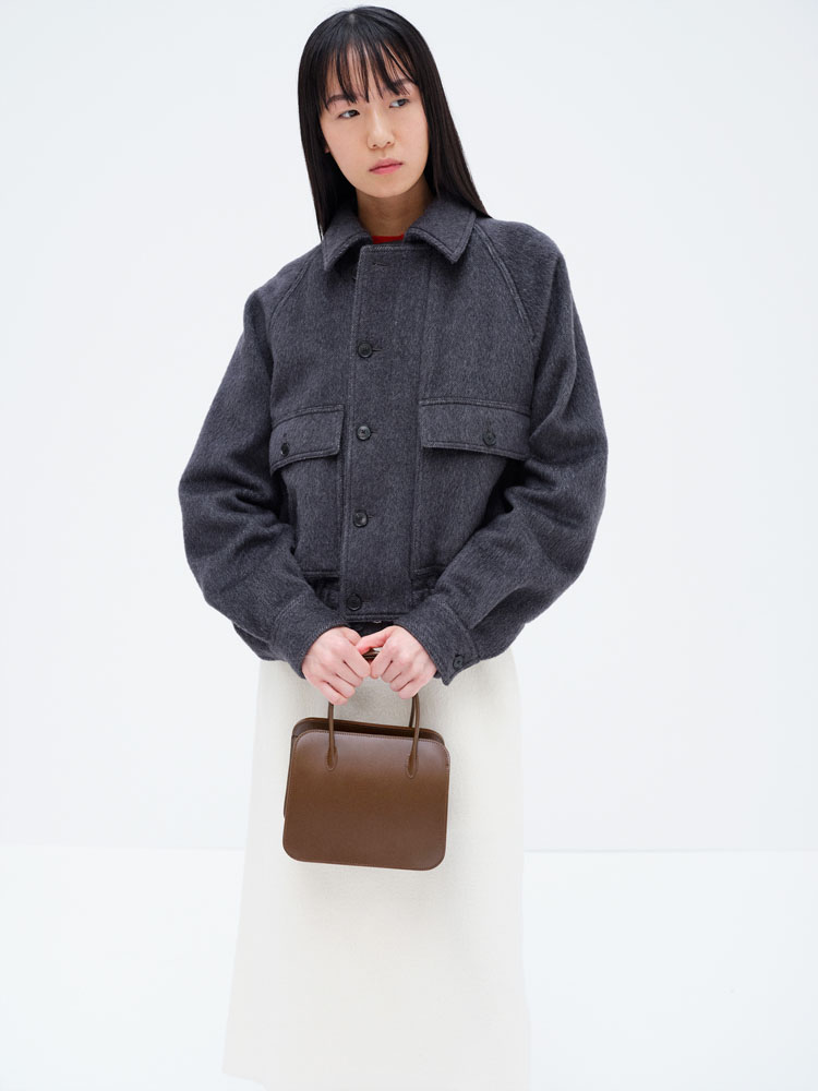 LEATHER TOTE BAG - S MADE BY AETA