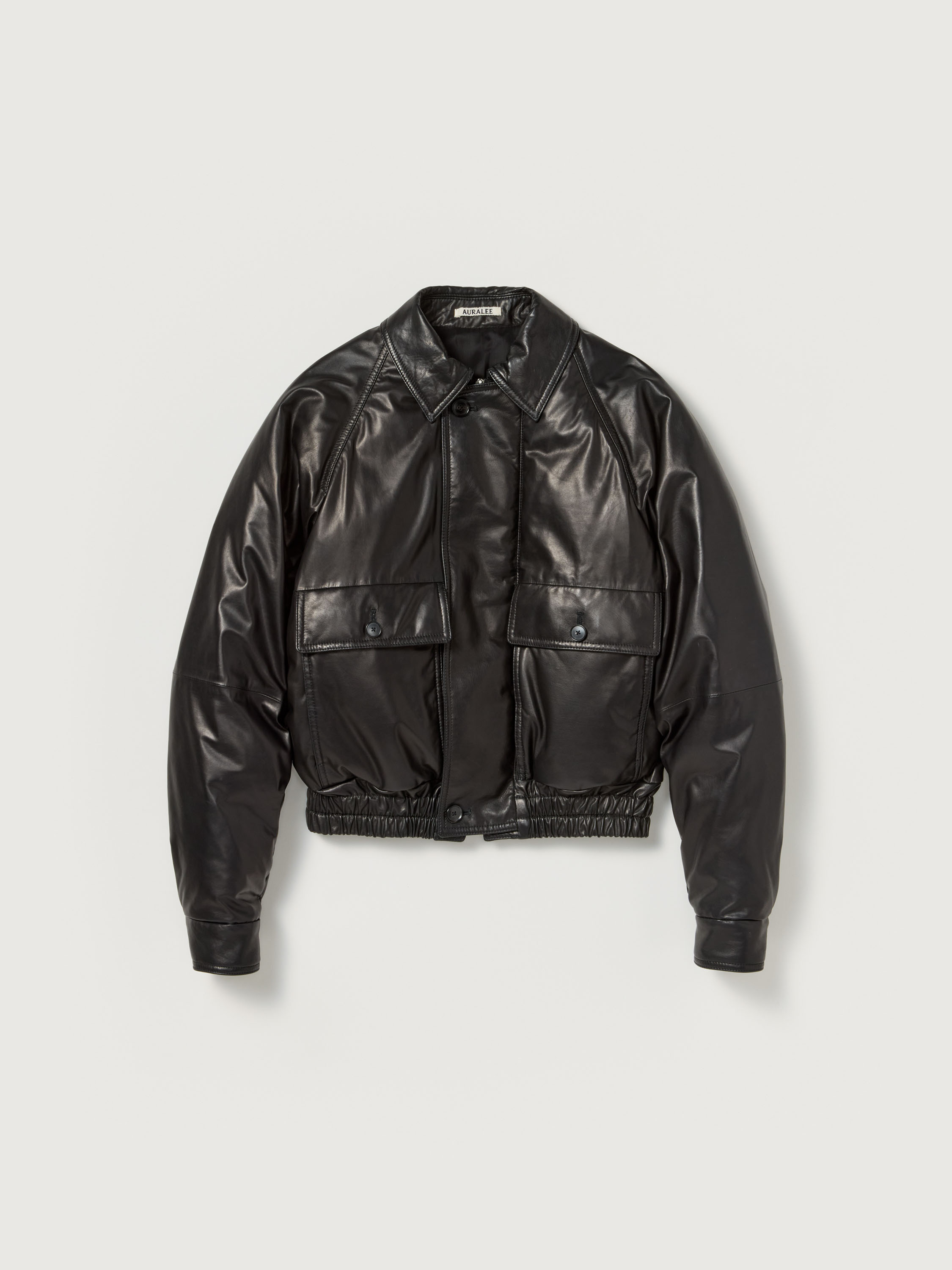 FINE CALF LEATHER DOWN BLOUSON 詳細画像 BLACK 1