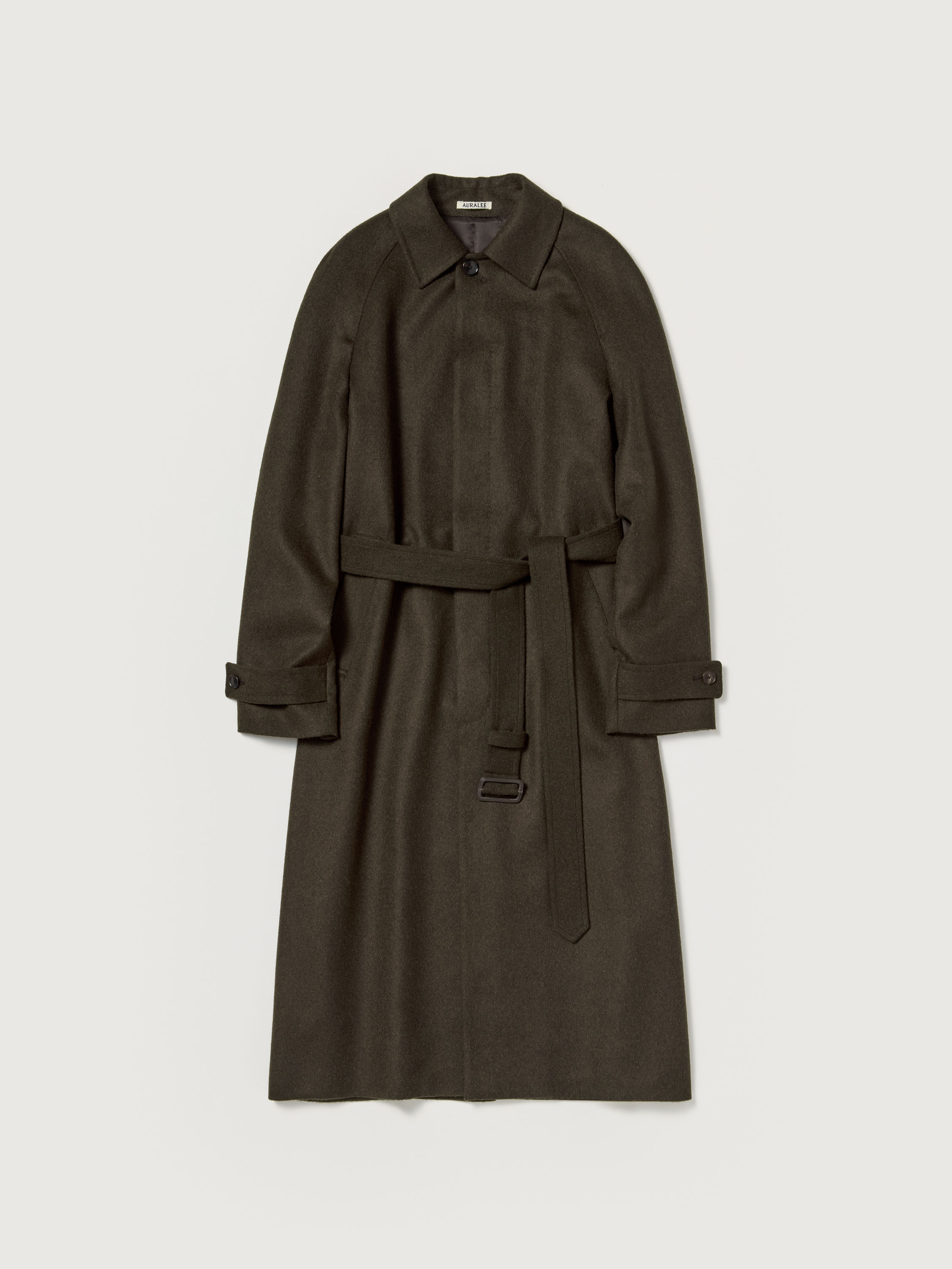BABY CAMEL FLANNEL SOUTIEN COLLAR COAT 詳細画像 DARK BROWN 6
