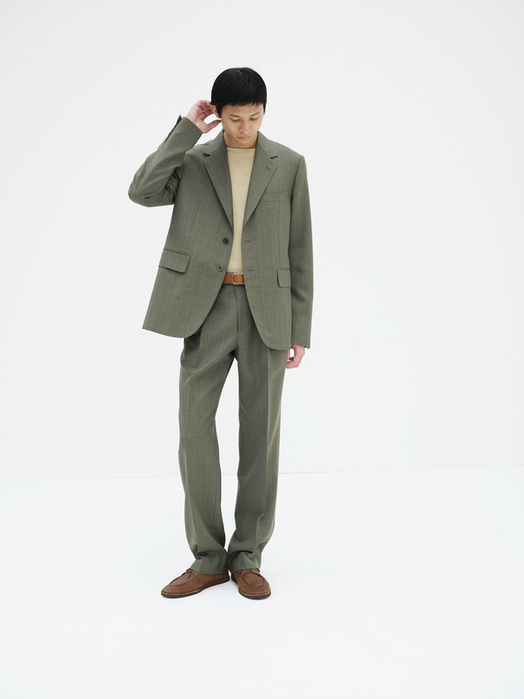 BLUEFACED WOOL JACKET