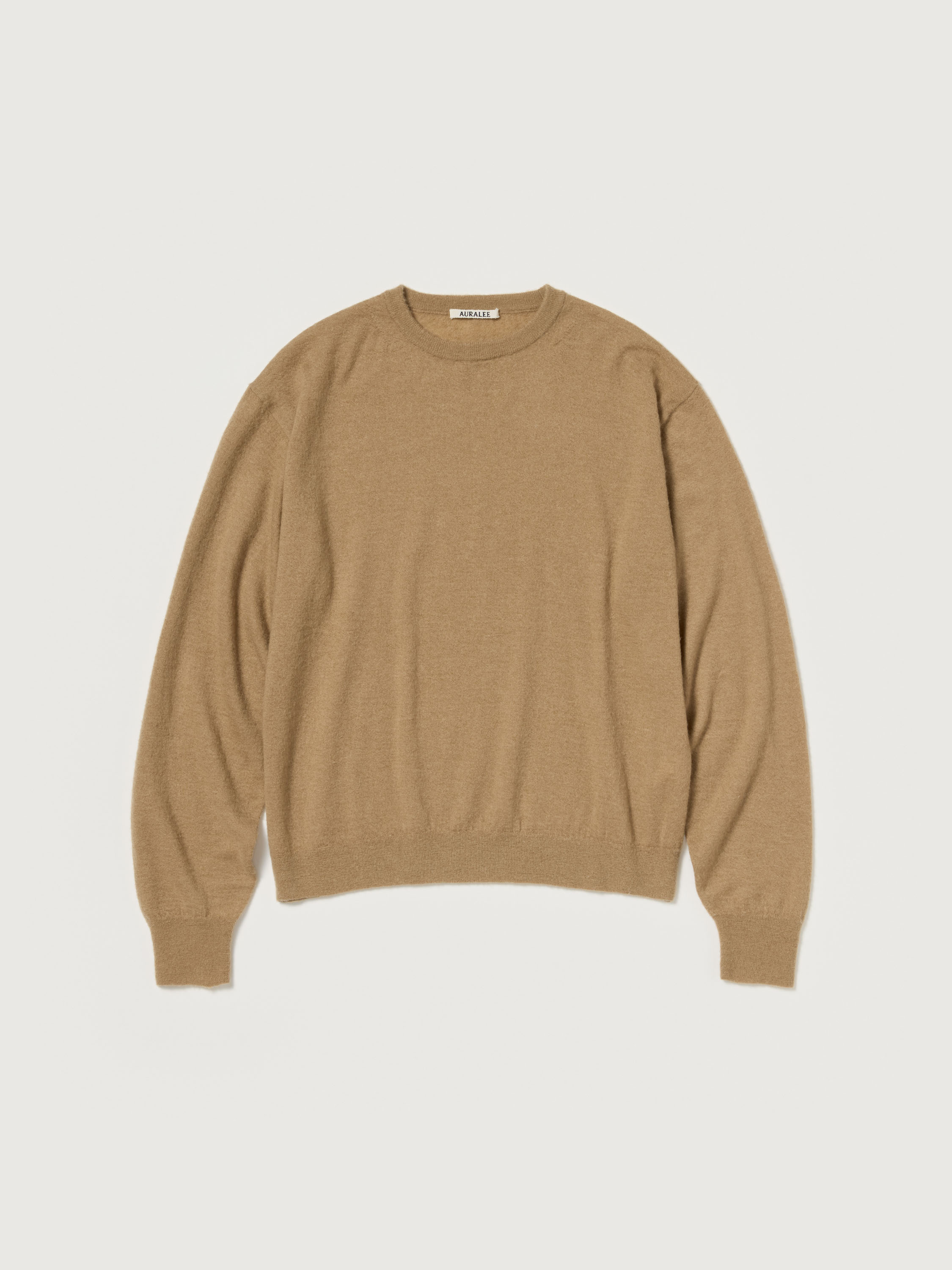 HIGH GAUGE SOFT CASHMERE KNIT P/O 詳細画像 LIGHT BROWN 4