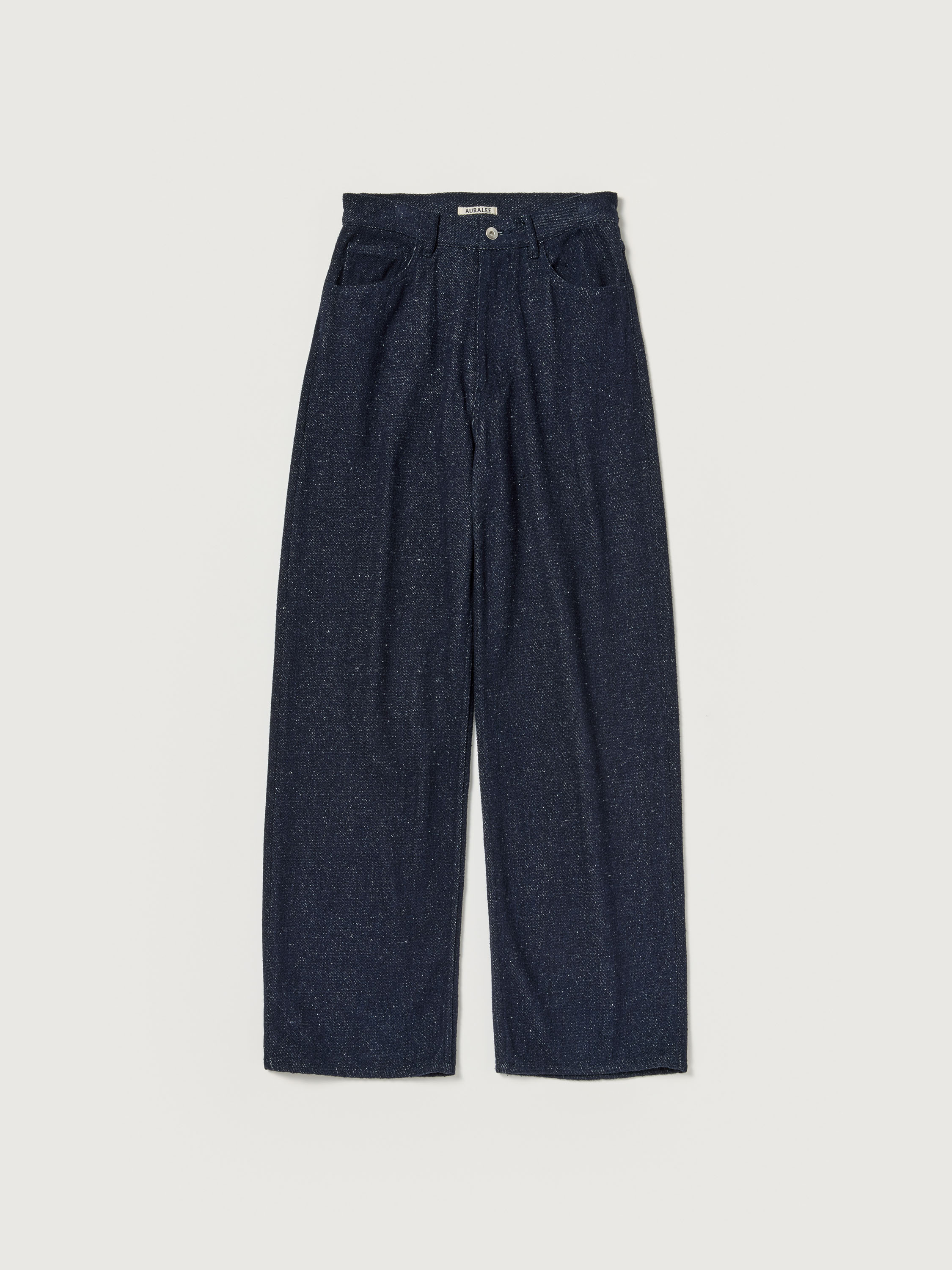 SILK NEP DENIM 5P WIDE PANTS 詳細画像 DARK NAVY 6