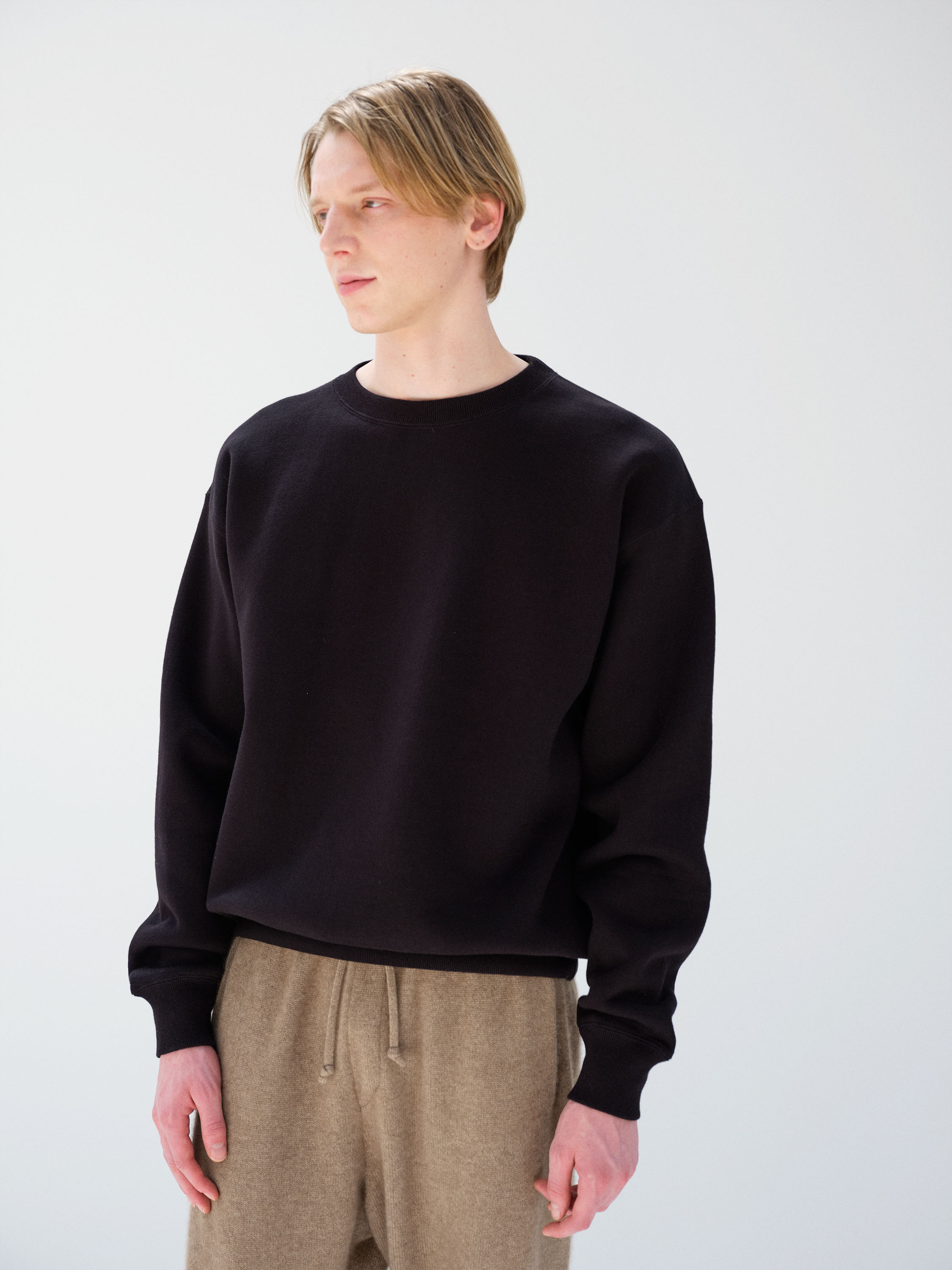 SMOOTH SOFT SWEAT P/O 詳細画像 BLACK 1