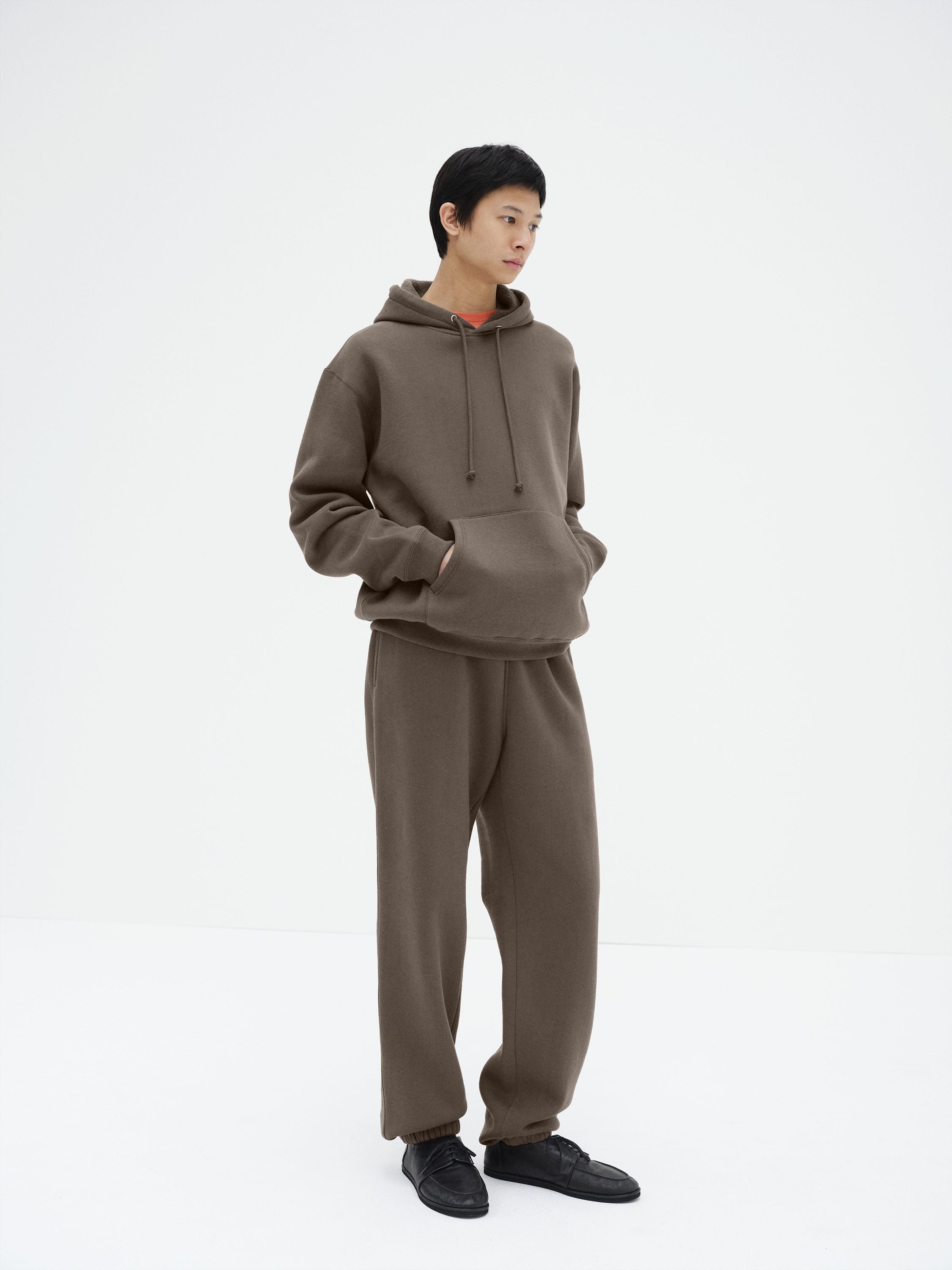SMOOTH SOFT SWEAT PANTS 詳細画像 DARK BROWN 4