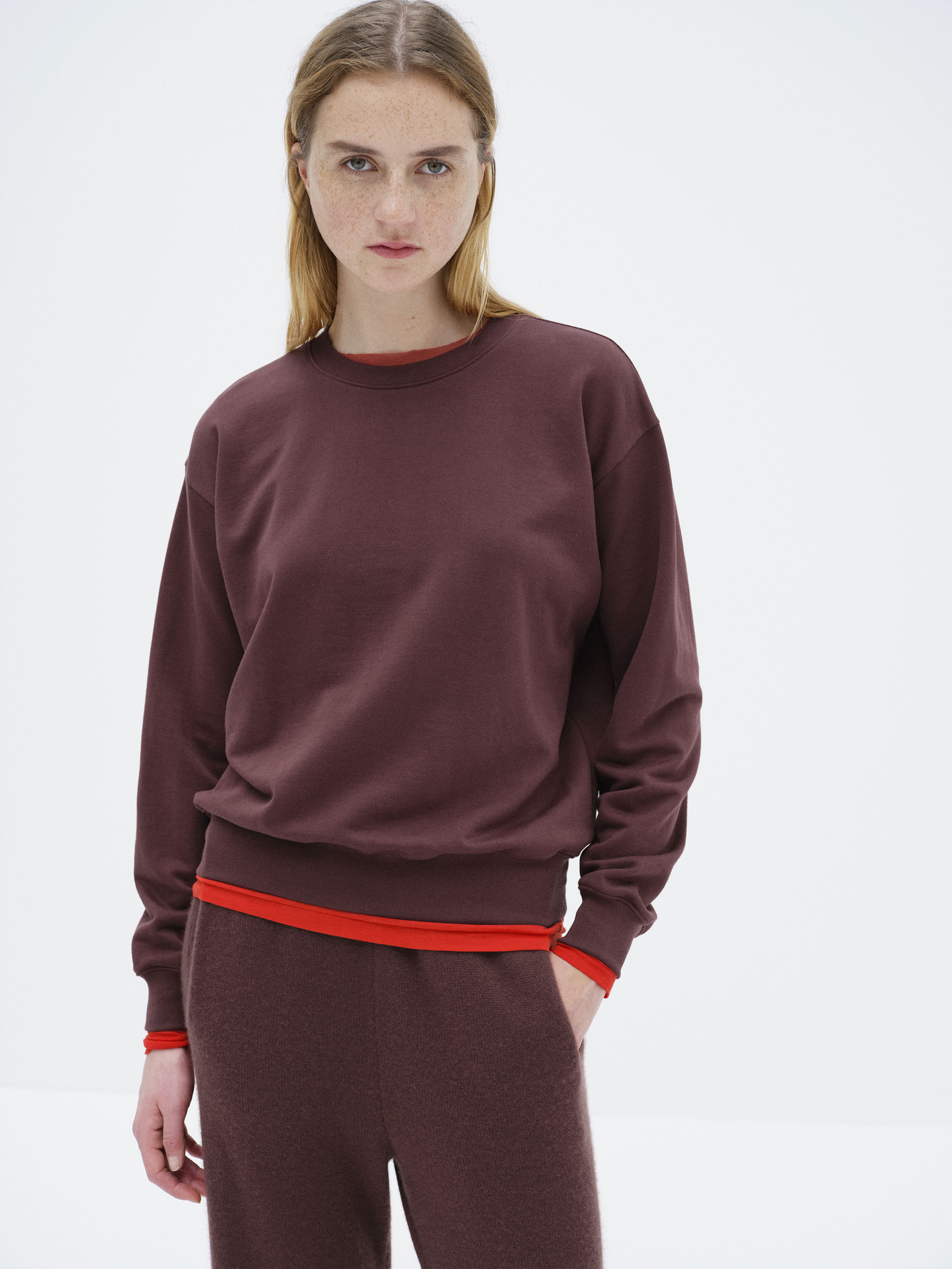 SUPER HIGH GAUGE SWEAT P/O 詳細画像 BURGUNDY 2