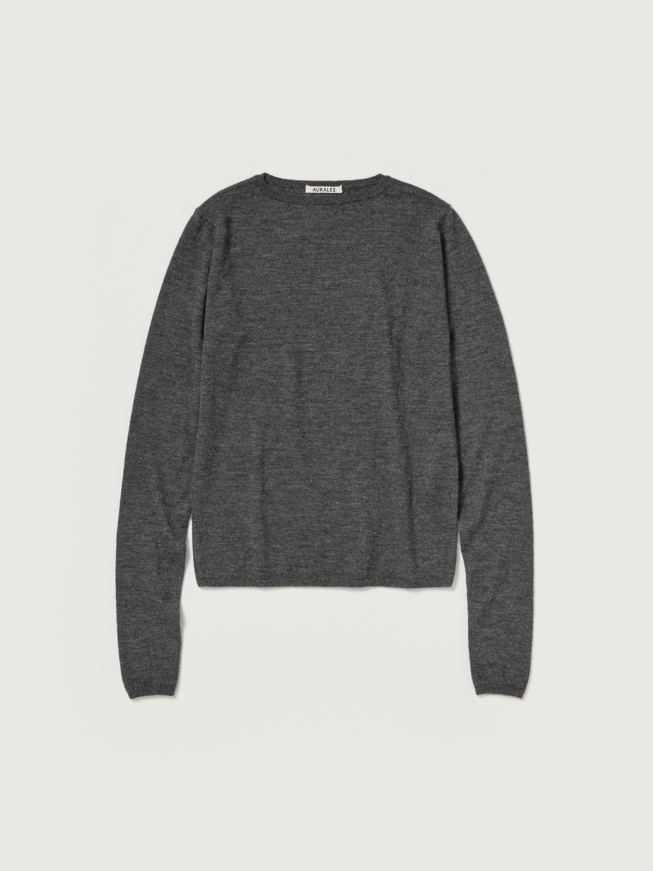 HIGH GAUGE SOFT CASHMERE KNIT P/O 詳細画像 CHARCOAL 5