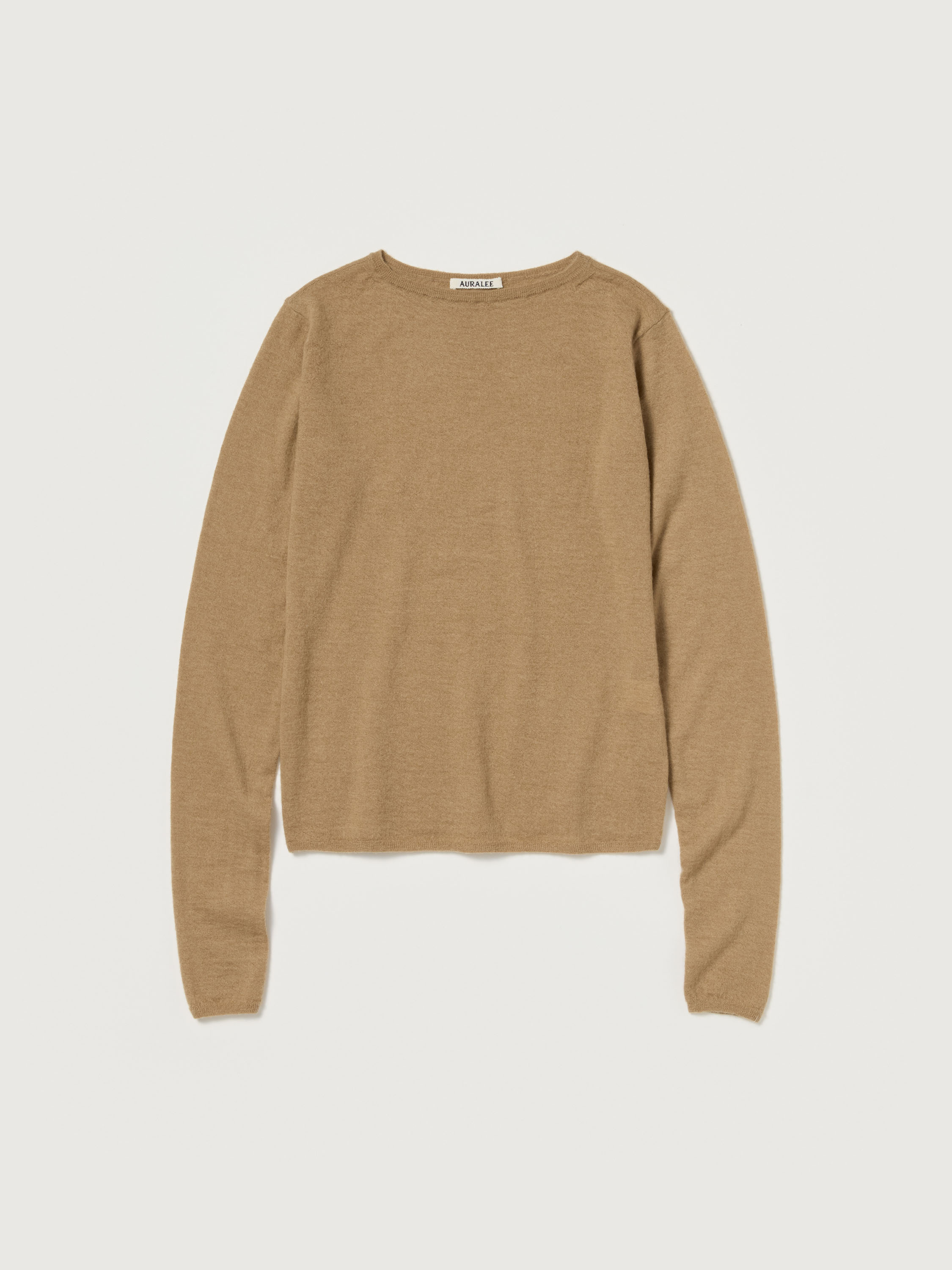 HIGH GAUGE SOFT CASHMERE KNIT P/O 詳細画像 LIGHT BROWN 1