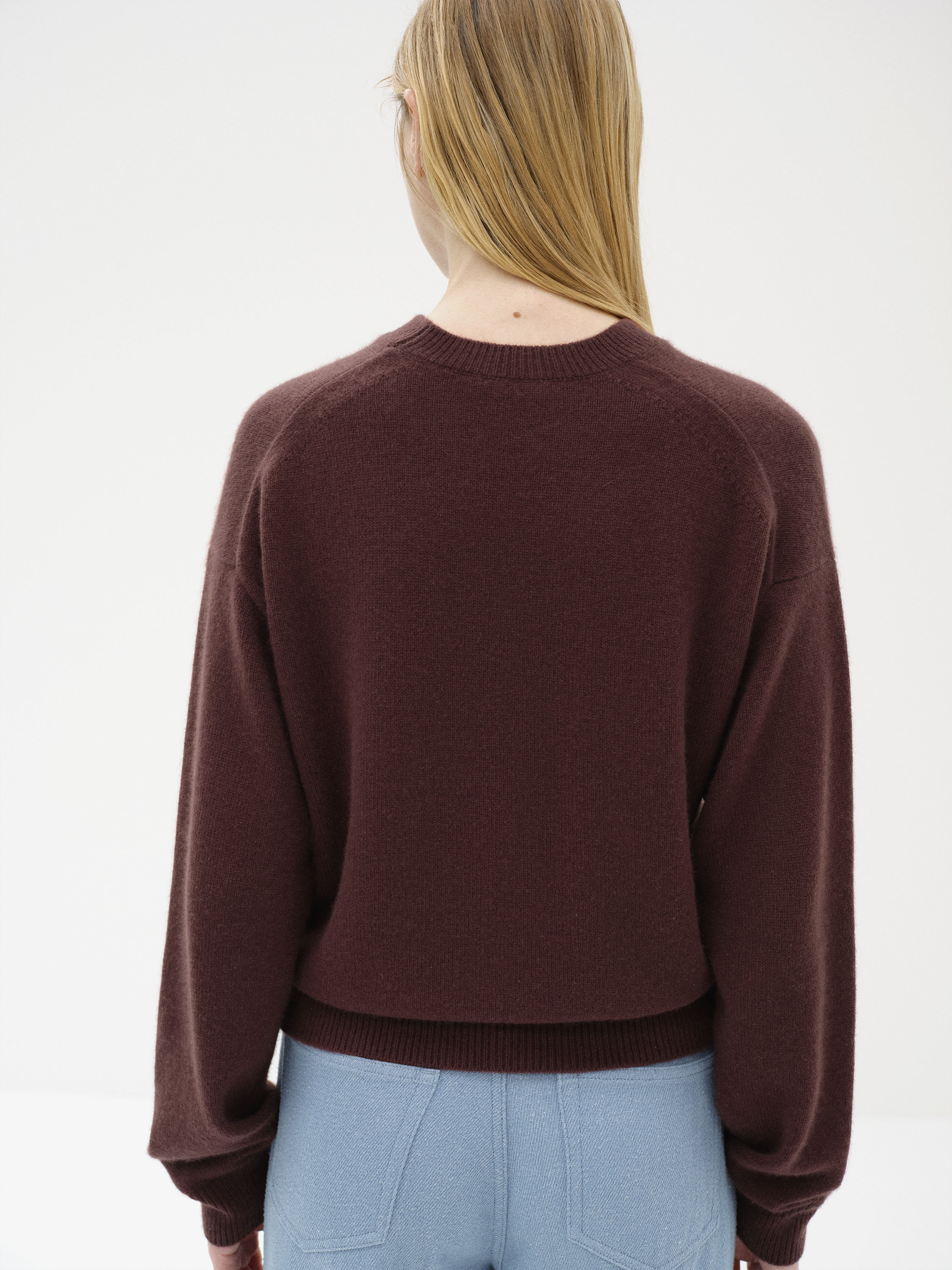 BABY CASHMERE KNIT P/O 詳細画像 RED BROWN 4