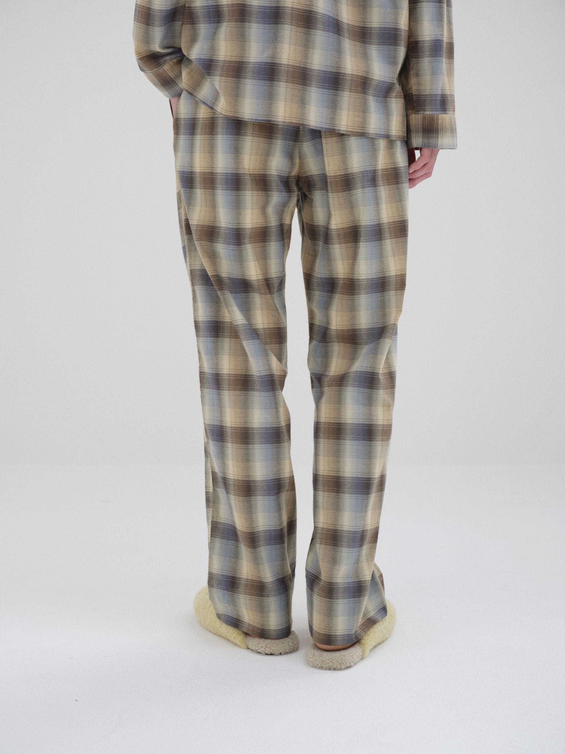 FLANNEL SLEEPWEAR PANTS 詳細画像 DAWN CHECKS 2
