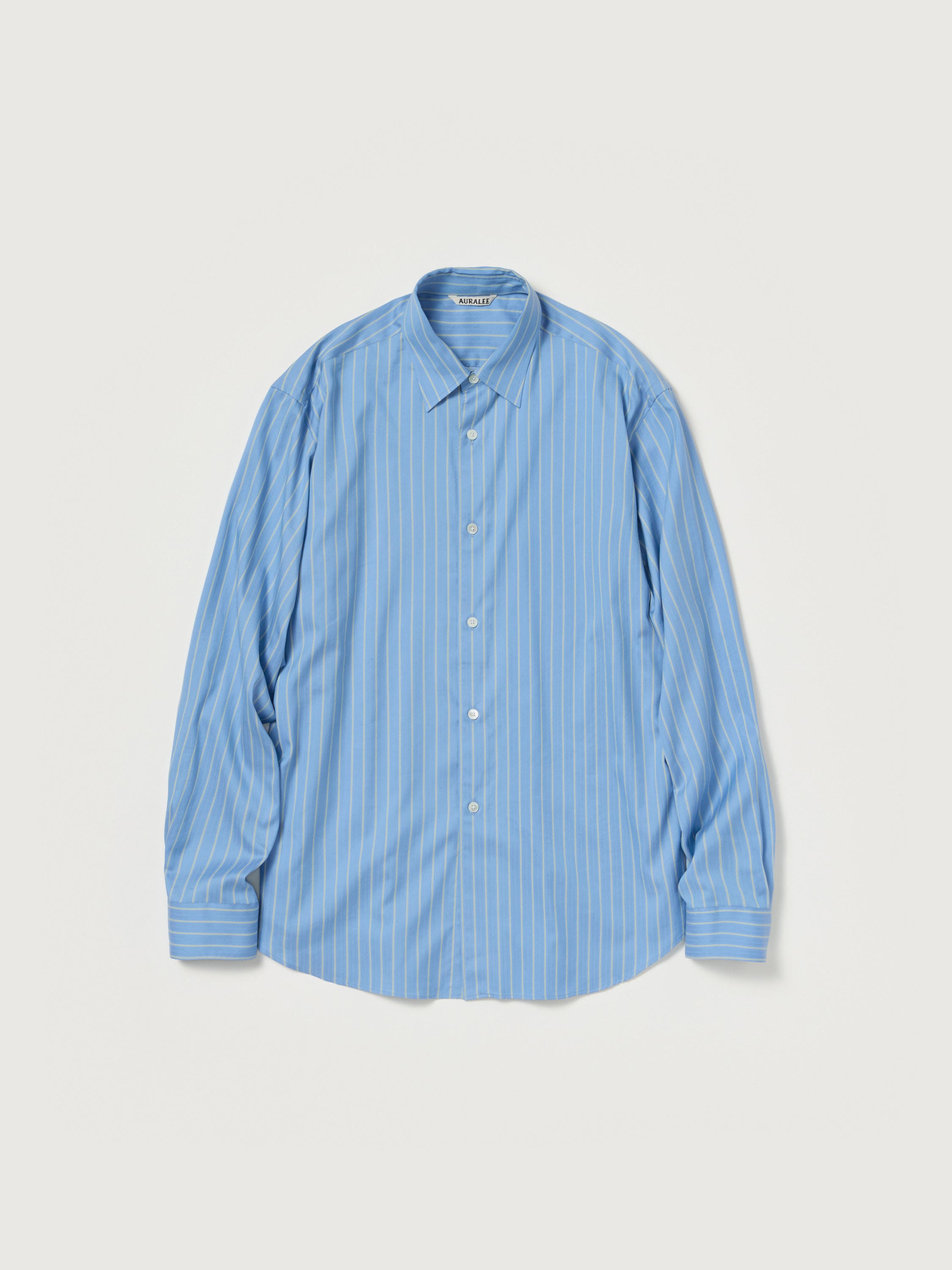 COTTON SILK STRIPE SHIRT 詳細画像 SAX BLUE STRIPE 1