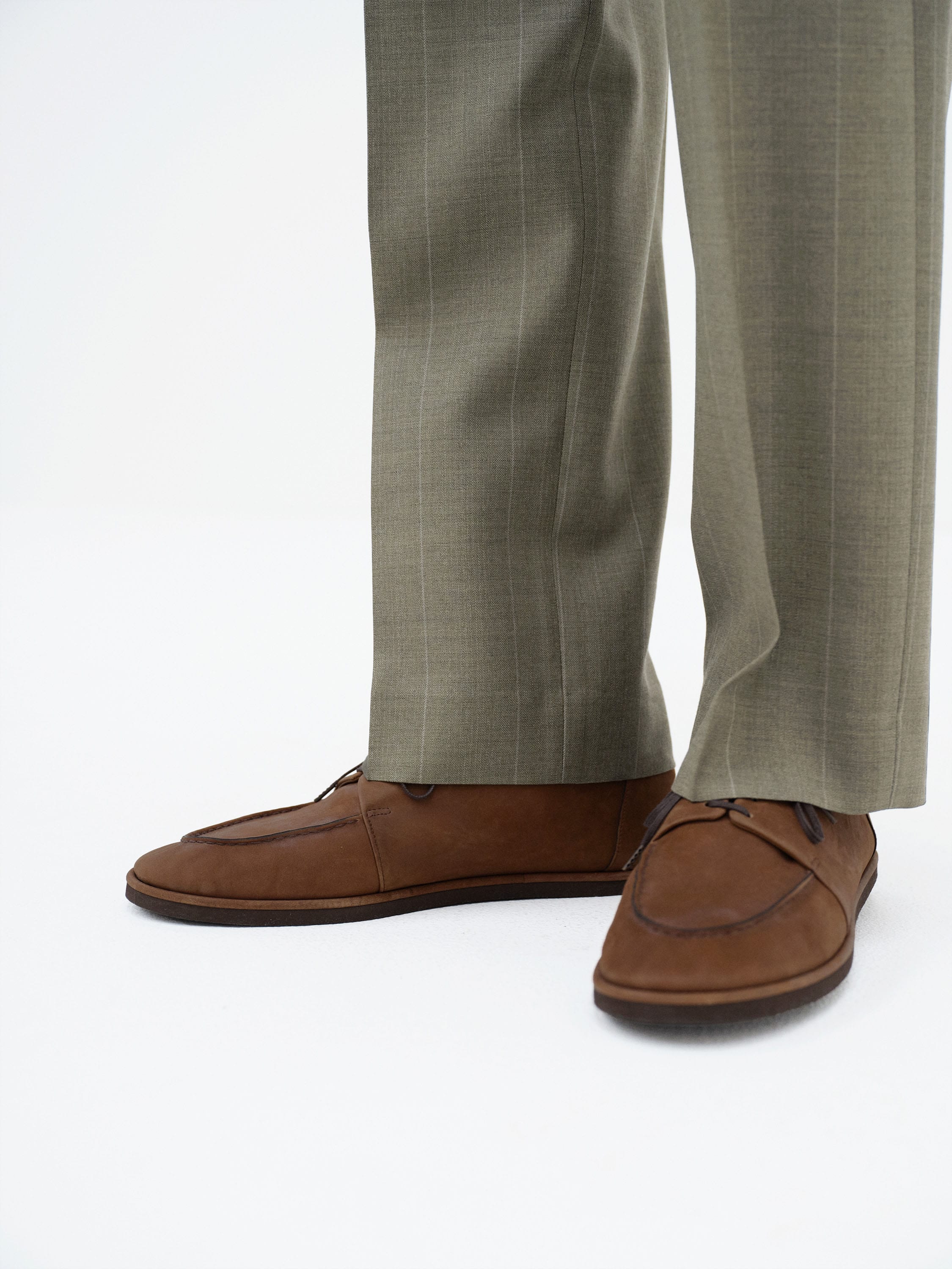 HORSEHIDE LEATHER LACE-UP SHOES 詳細画像 BROWN 3