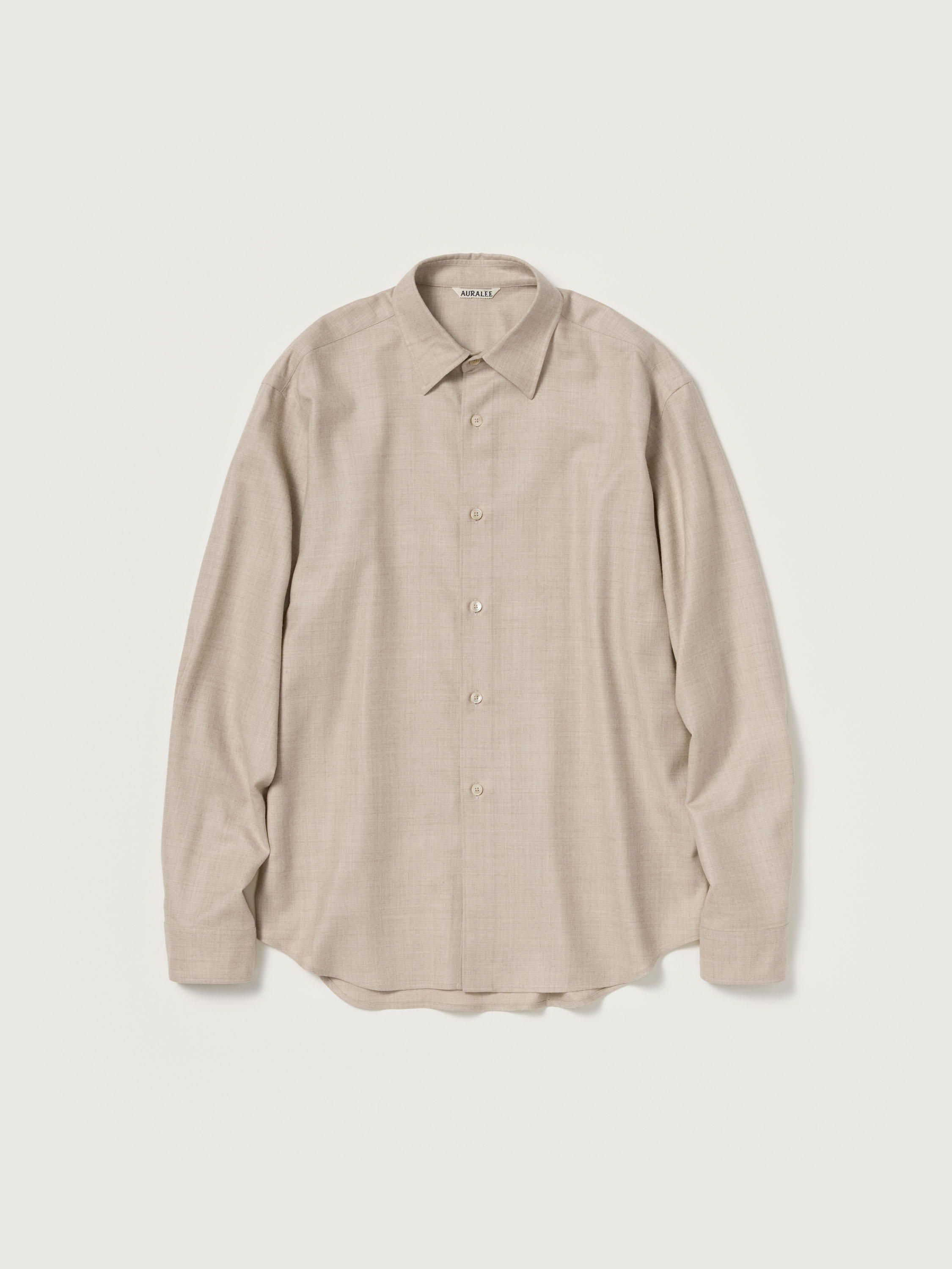 SUPER LIGHT WOOL SHIRT 詳細画像 TOP BEIGE 5