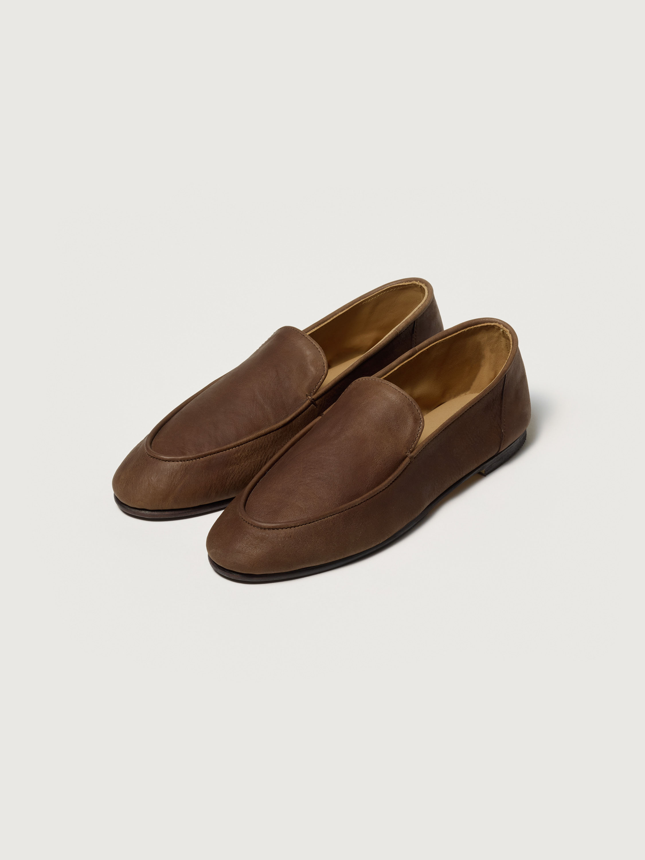 HORSEHIDE LEATHER LOAFERS 詳細画像 BROWN 1