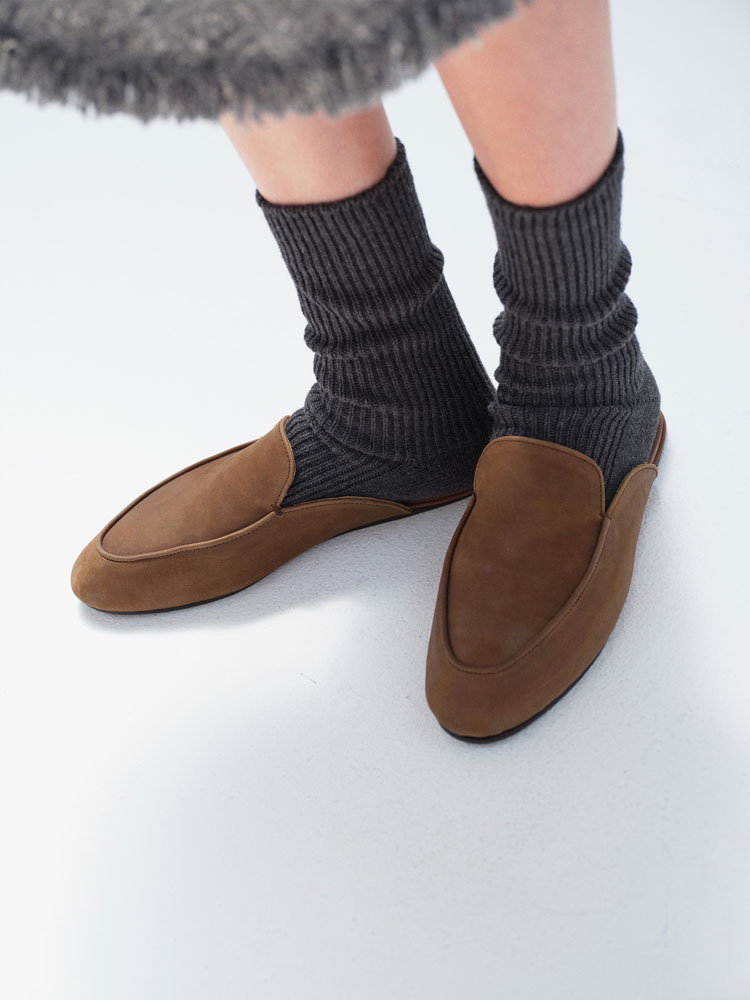 HORSEHIDE LEATHER MULE