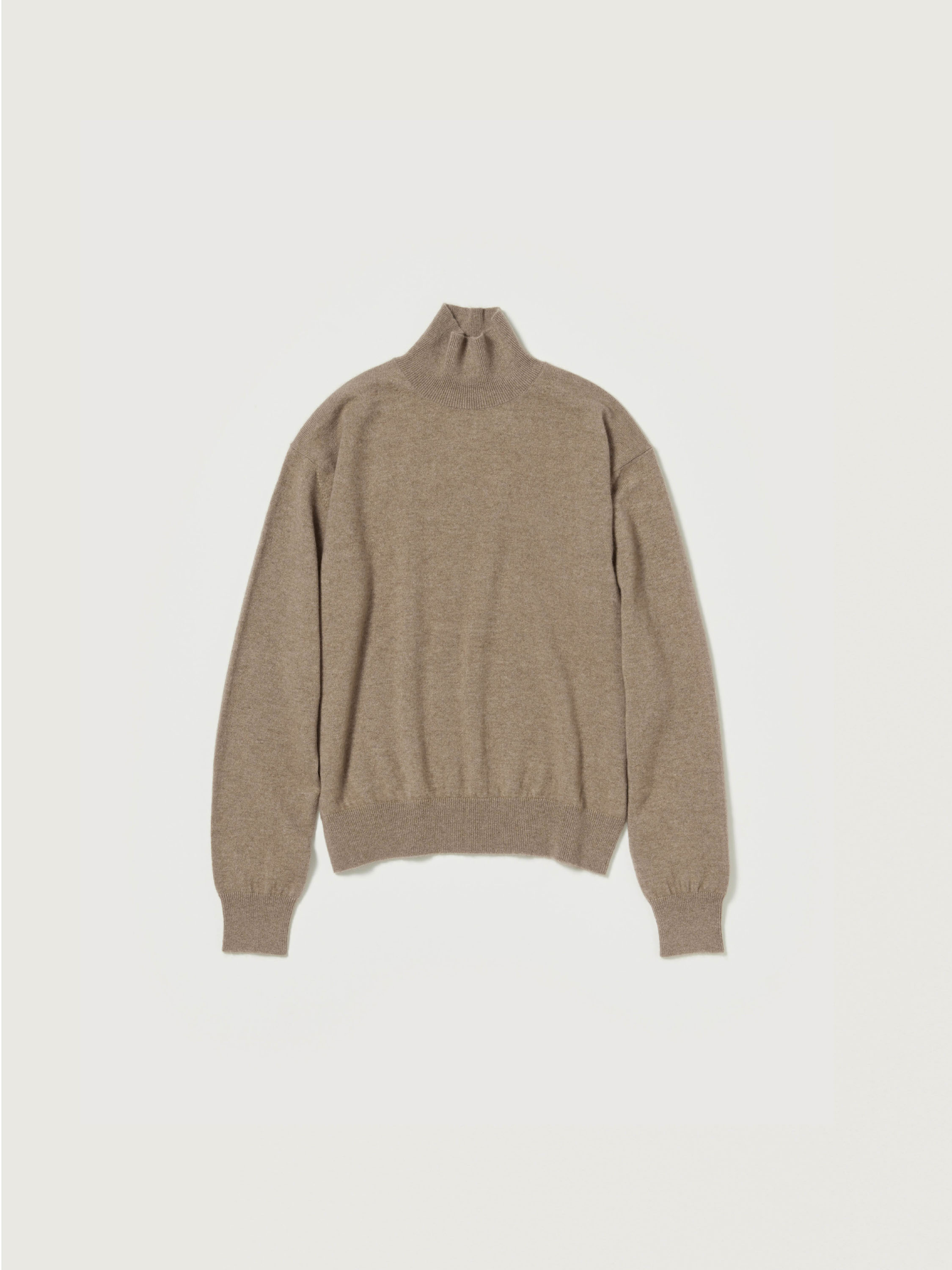 BABY CASHMERE KNIT TURTLE 詳細画像 NATURAL BROWN 5