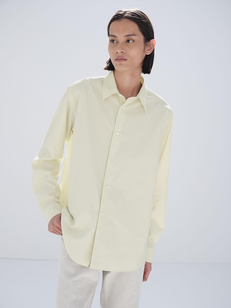 WASHED FINX TWILL SHIRT