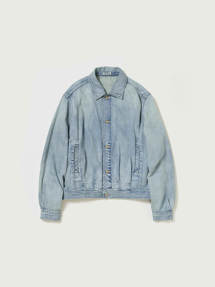 FADED SELVEDGE LIGHT DENIM BLOUSON