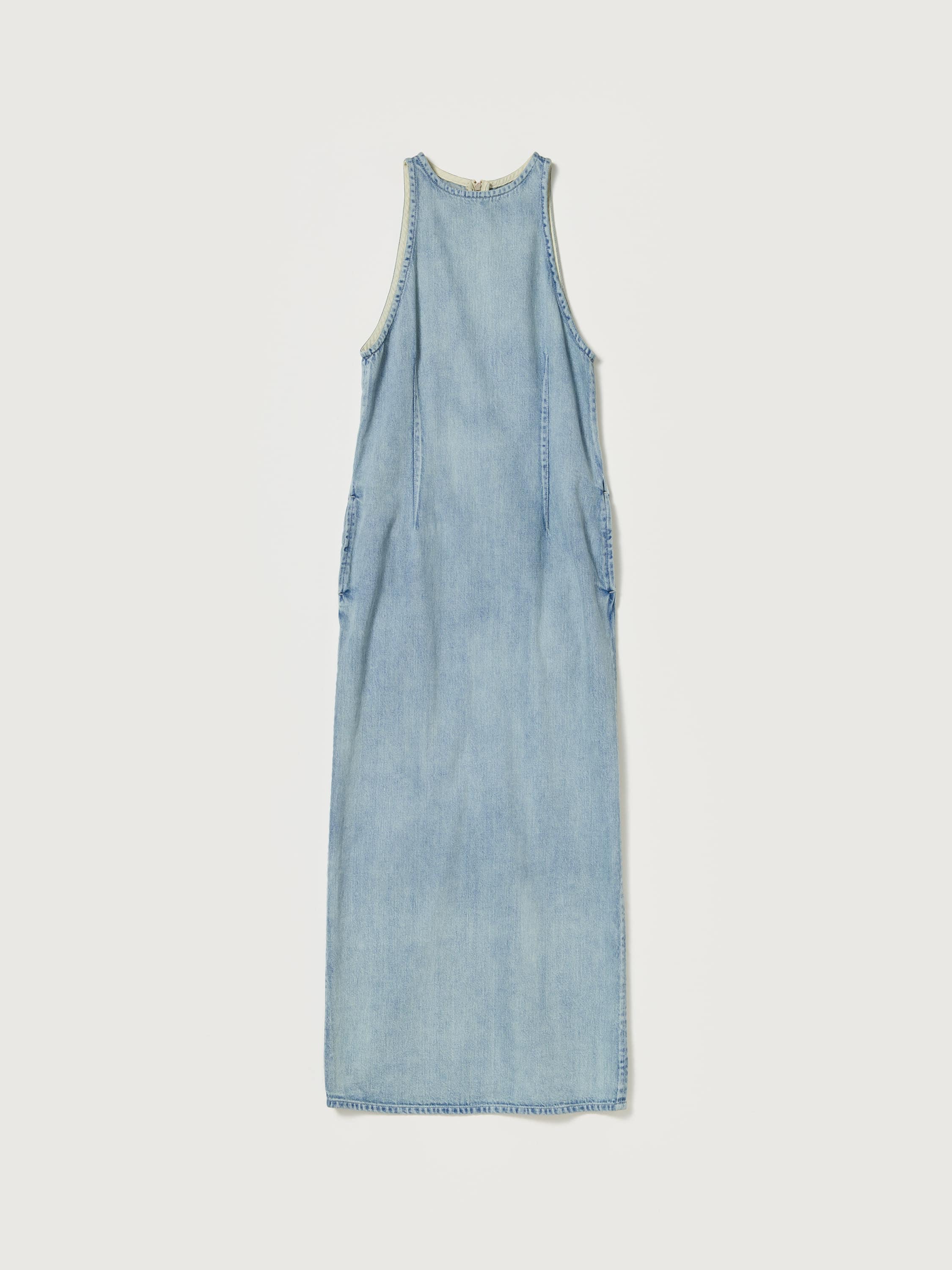FADED SELVEDGE LIGHT DENIM DRESS 詳細画像 LIGHT INDIGO 5