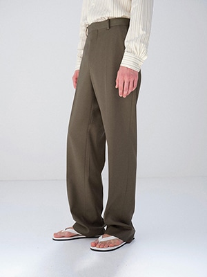 LIGHT WOOL MAX GABARDINE SLACKS