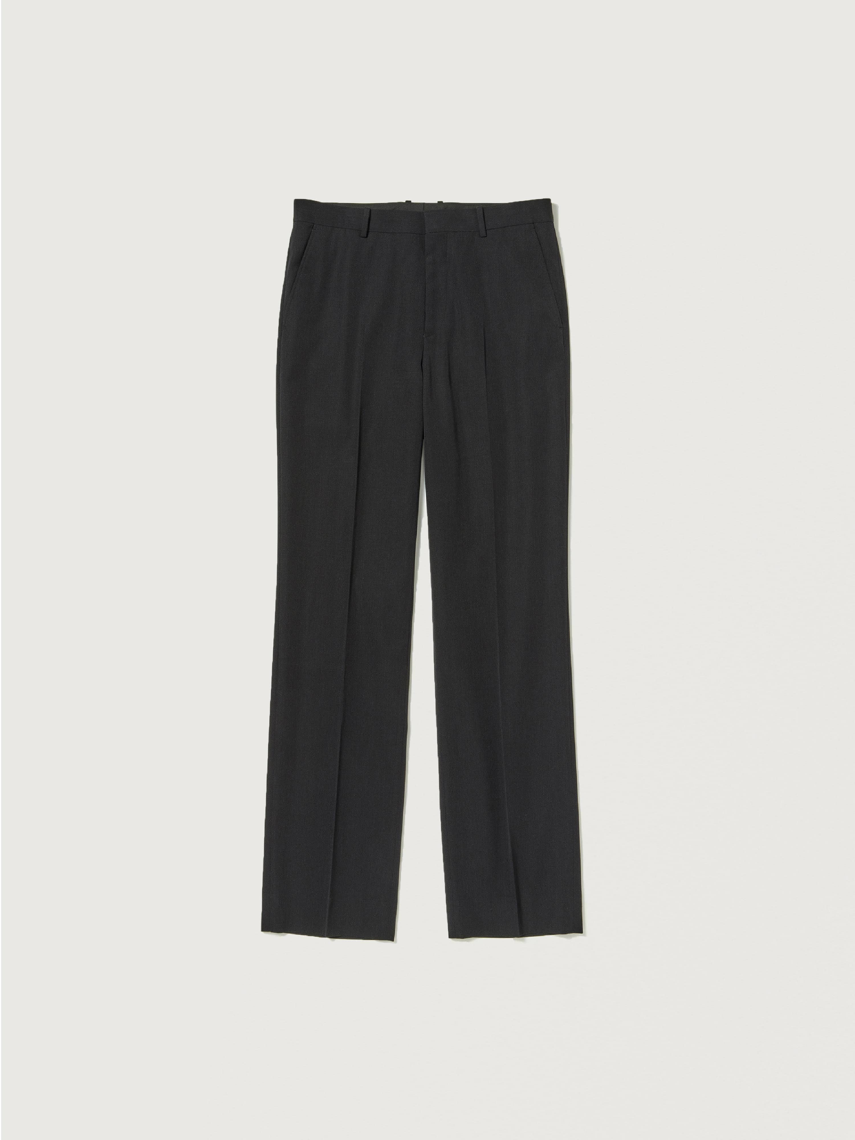 LIGHT WOOL MAX GABARDINE SLACKS 詳細画像 TOP BLACK 1