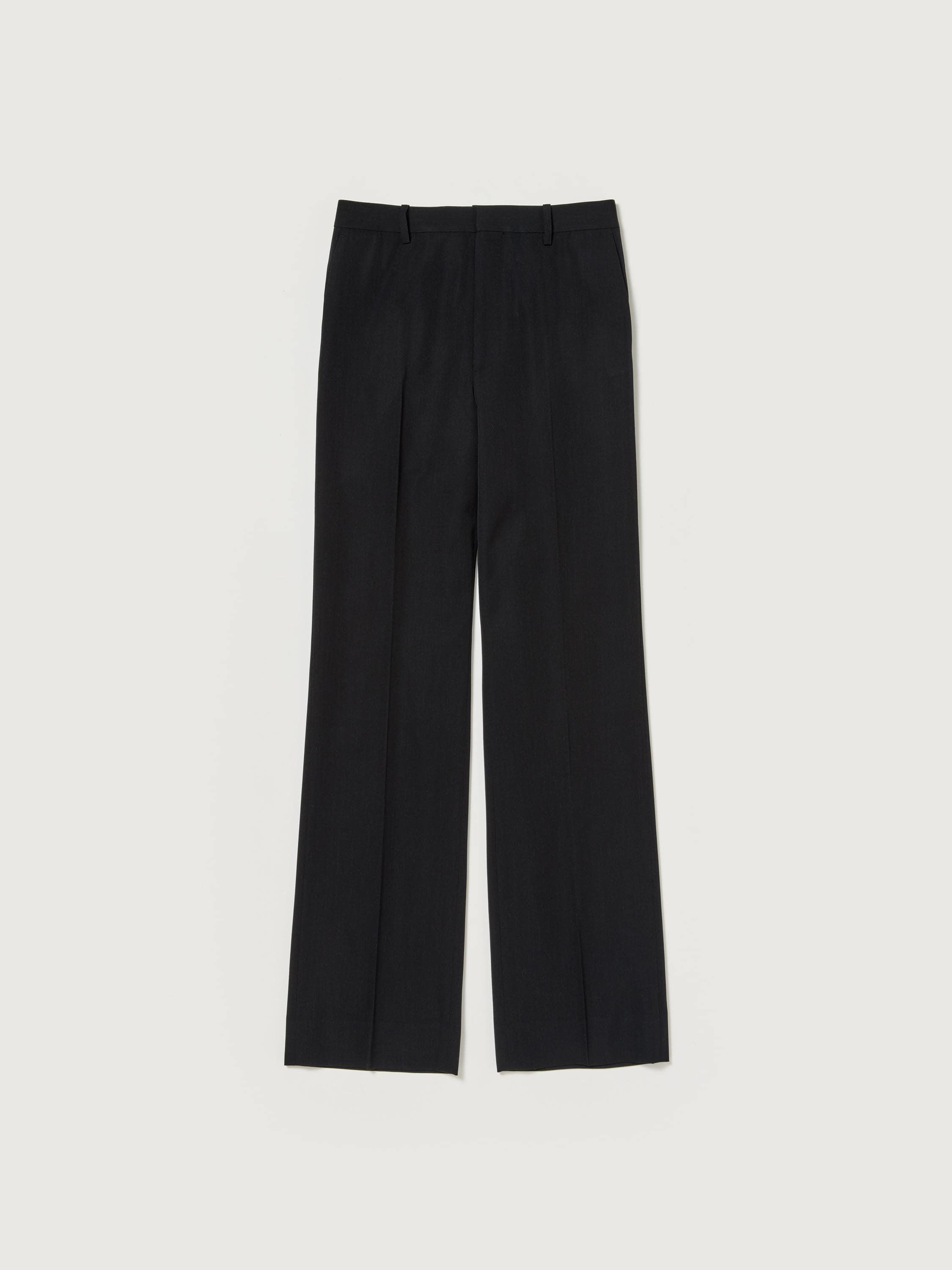 LIGHT WOOL MAX GABARDINE SLACKS 詳細画像 TOP BLACK 1